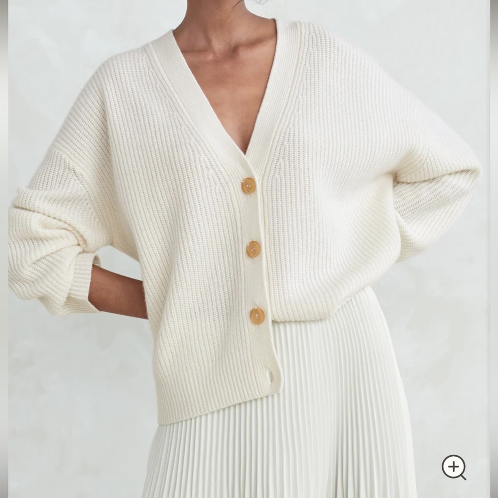 Jenni Kayne Cropped Cocoon Cardigan